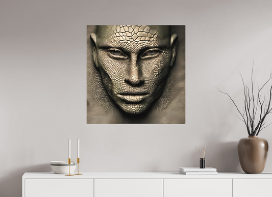 80 x 80 cm, Direct Print On Aluminium Dibond, 3 mm Neither Yet
